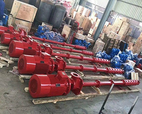 消防長軸泵